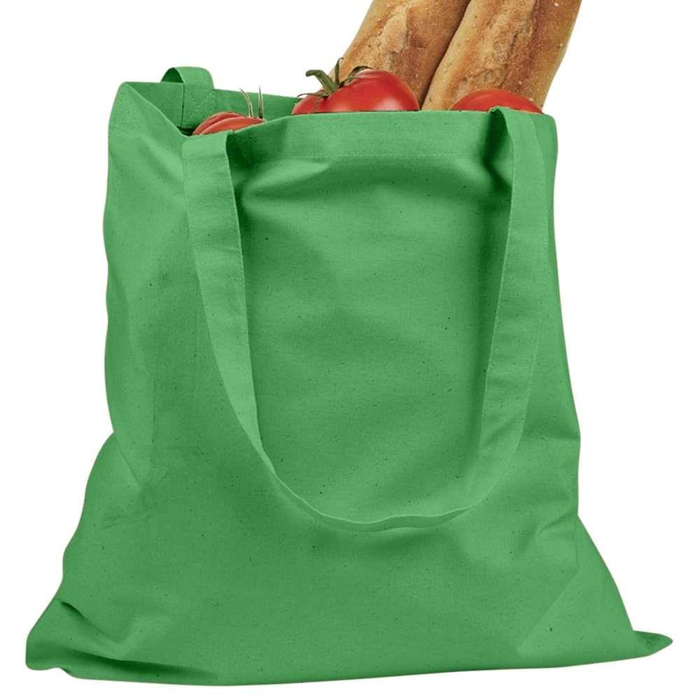 Green Canvas Tote Bag NEW